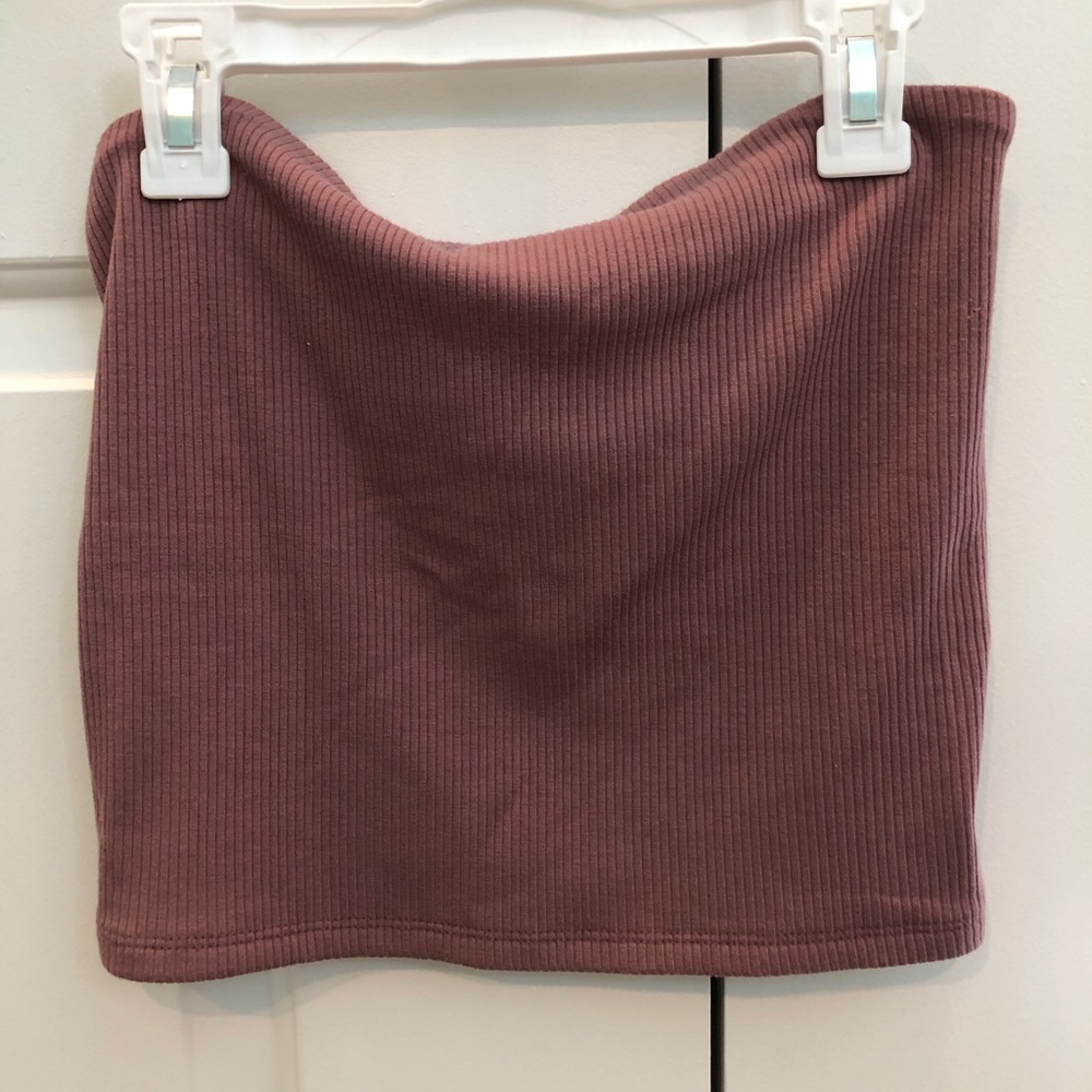 pink/purple tube top